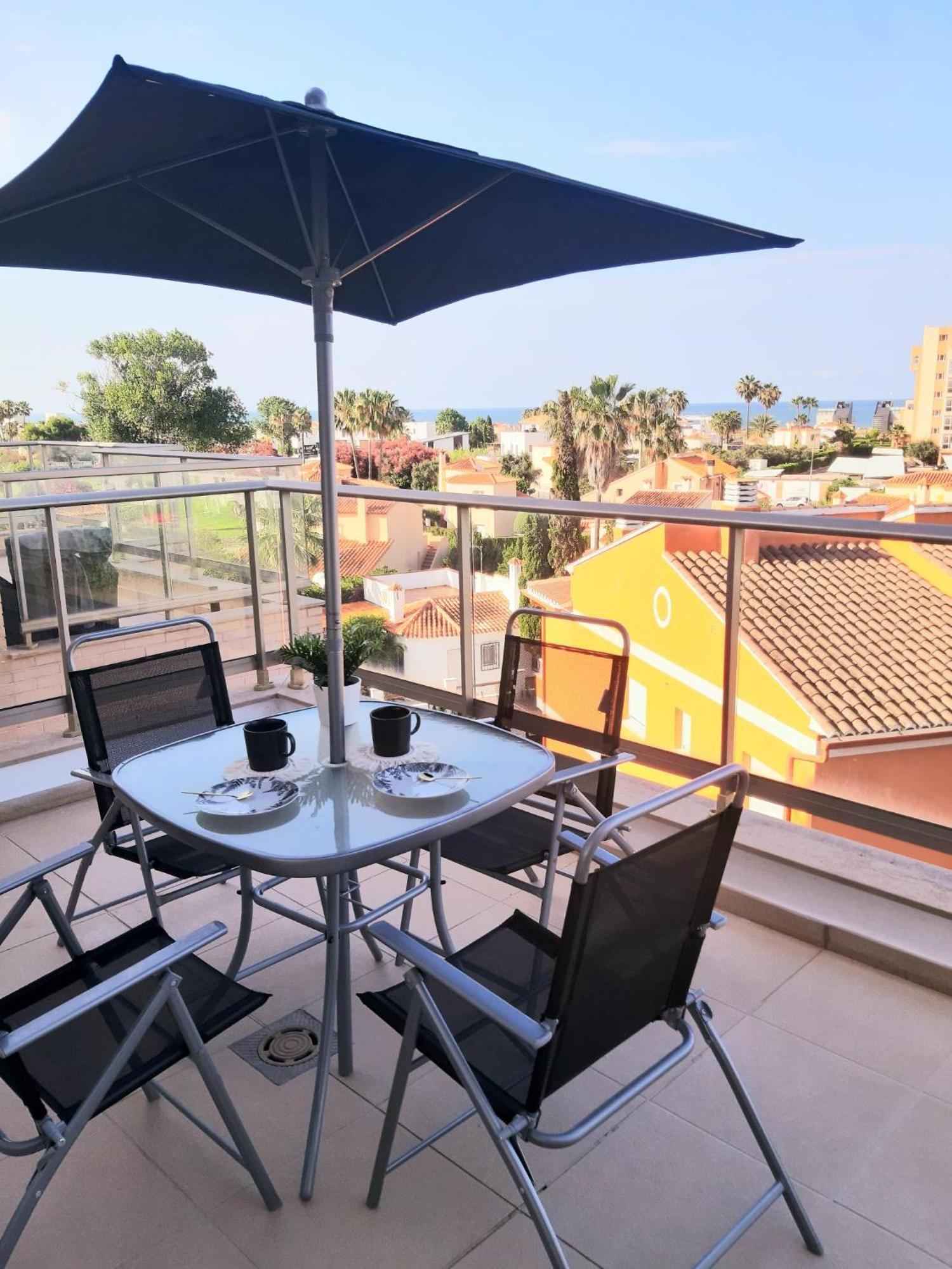 Apartamento Aurora Con Terraza Y Vistas Al Mar Playa エクステリア 写真